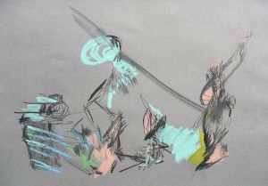 Hommage à Strawinksy III, DIN A 3, Papier, 2010