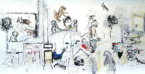Christine Müller - OT, Mai 2016, Mixed Media auf Leinwand, 85 x 160 cm.jpg